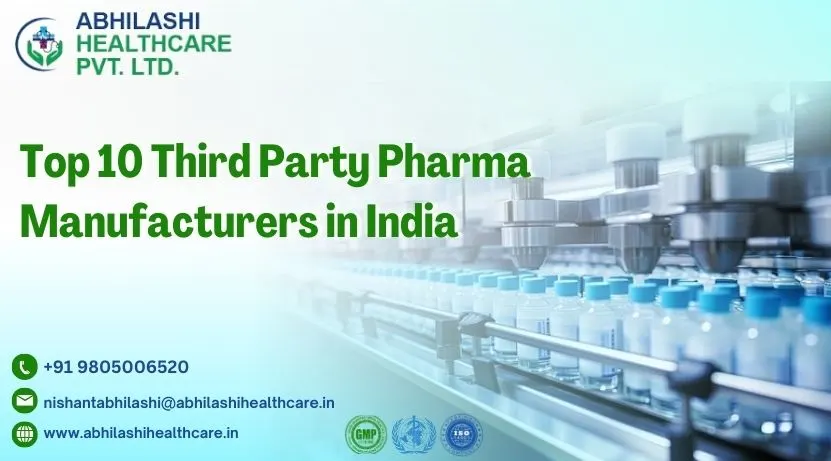 Top 10 Third Party Pharma Manufacturers in India