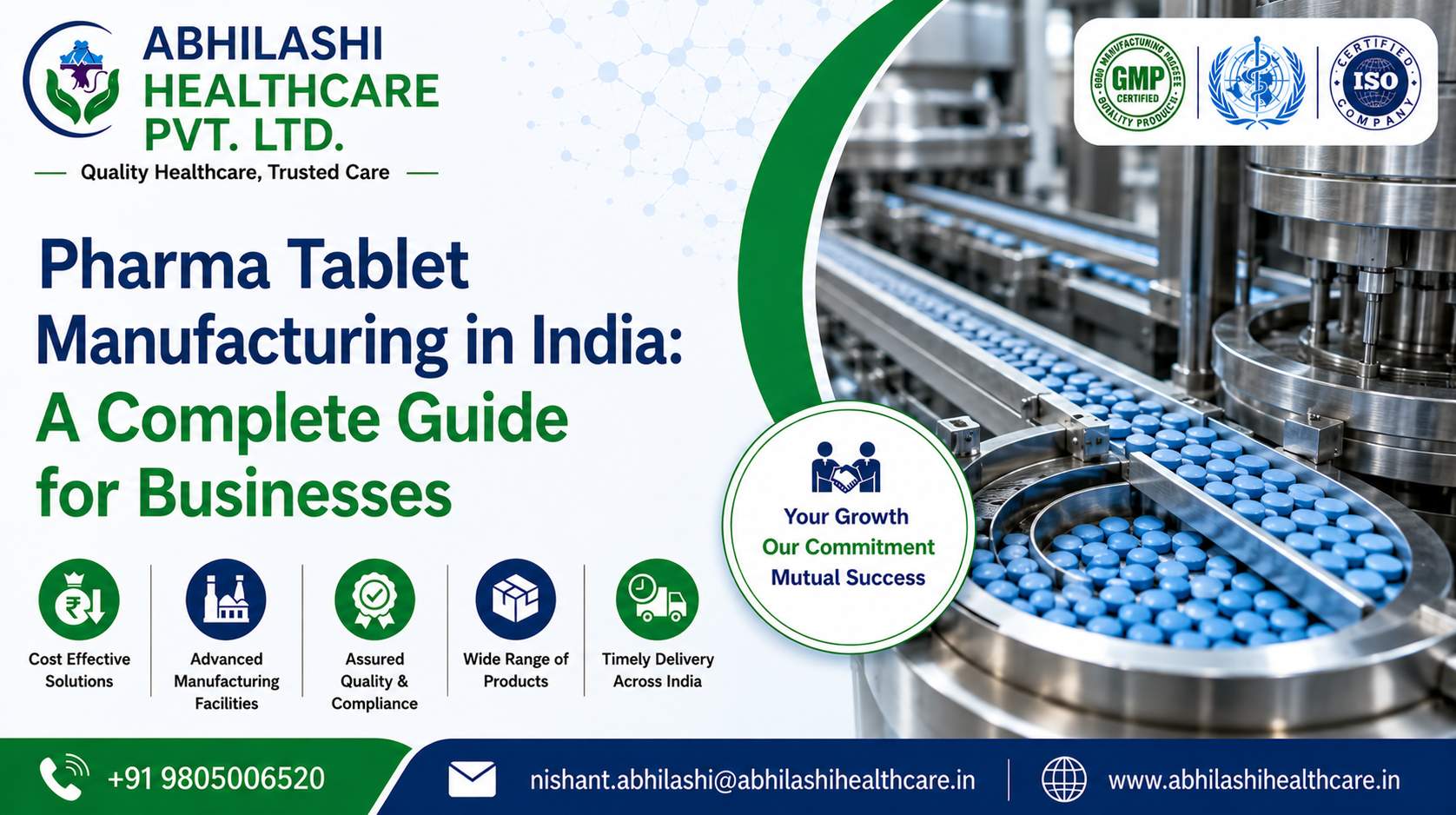 Pharma Tablet Manufacturing in India: A Complete Guide for Businesses