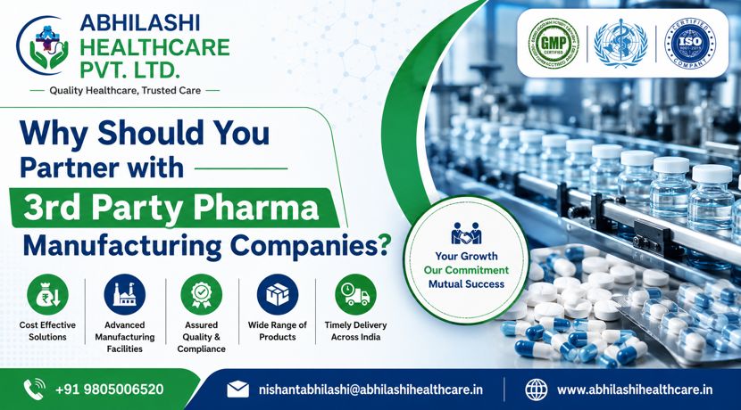 Why Should You Partner with 3rd Party Pharma Manufacturing Companies?